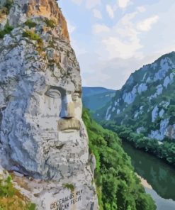 Rock Sculpture Paint By Numbers