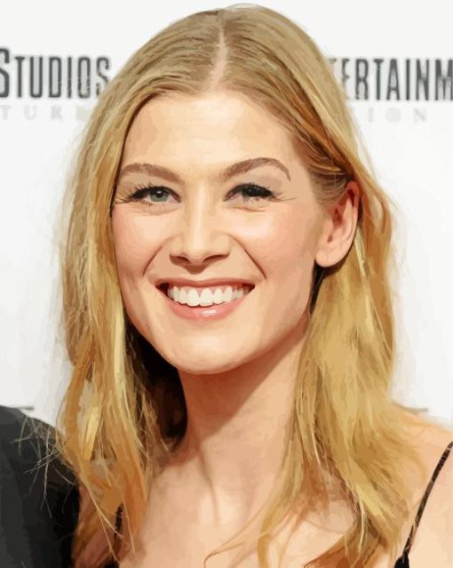 Rosamund Pike Paint By Numbers