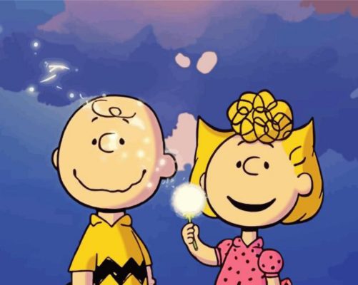 Peanuts Characters Paint By Numbers