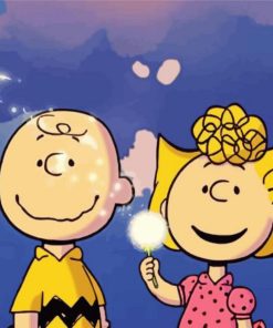 Peanuts Characters Paint By Numbers