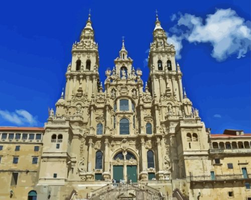 Spain Cathedrals Paint By Numbers