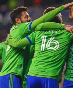 Seattle Sounders Paint By Numbers