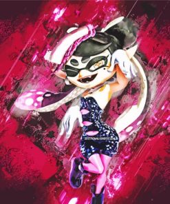 Splatoon Callie Paint By Numbers