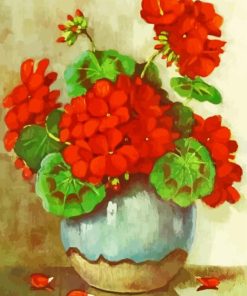 Potted Flowers Paint By Numbers