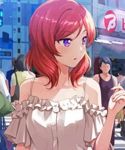 Stylish Maki Nishikino Paint By Numbers