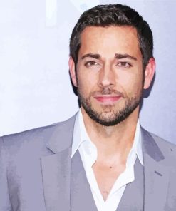 Celebrity Zachary Levi Paint By Numbers