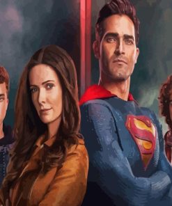 The Arrowverse Paint By Numbers