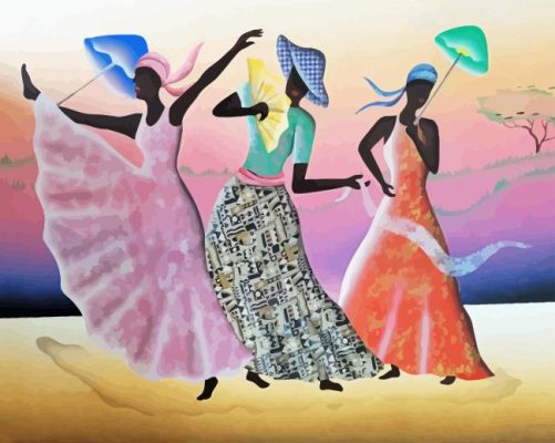 Women Dancing Paint By Numbers