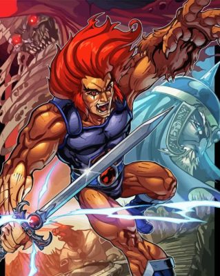 Thundercats Lion O Paint By Numbers