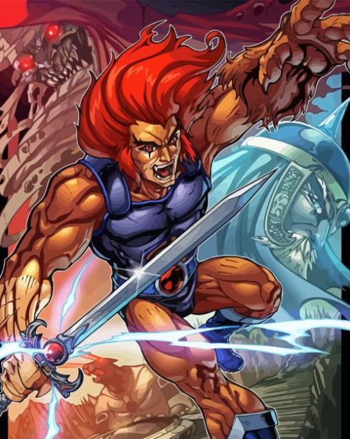 Thundercats Lion O Paint By Numbers