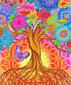 Tree Of Life Art Paint By Numbers