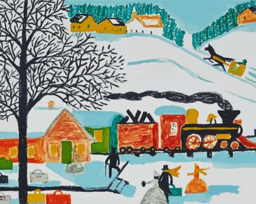 Maud Lewis Paint By Numbers