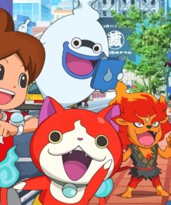 Yo Kai Watch Paint By Numbers