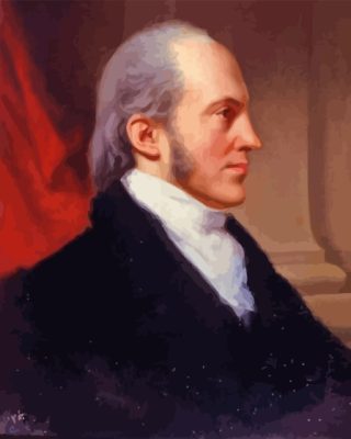 Aaron Burr Politician Man Paint By Numbers