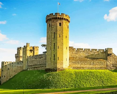 Warwick Castle Paint By Numbers