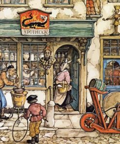 Anton Pieck Paint By Numbers