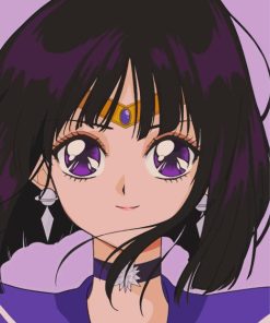 Sailor Saturn Paint By Numbers