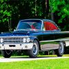 Black Ford Starliner Car Paint By Numbers