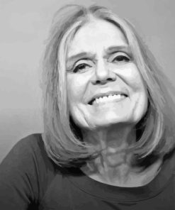 Gloria Steinem Paint By Numbers