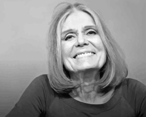 Gloria Steinem Paint By Numbers