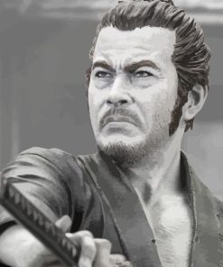 Actor Toshiro Mifune Paint By Numbers