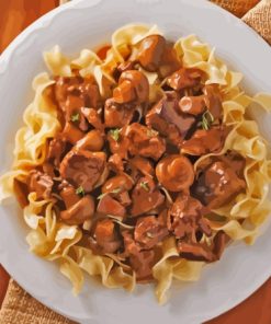 Boeuf Stroganoff Paint By Numbers