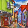 Cesky Krumlov Art Paint By Numbers