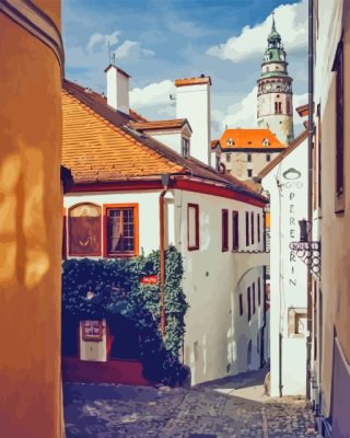 Cesky Krumlov Paint By Numbers