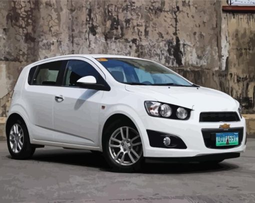 Chevrolet Sonic Paint By Numbers