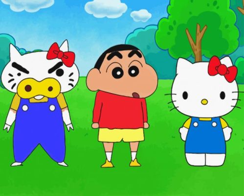 Crayon Shin Chan Paint By Numbers