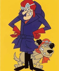 Dastardly And Muttley Paint By Numbers