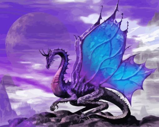 Dragon Wings Paint By Numbers