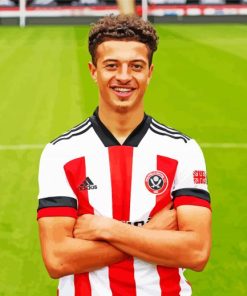 Ethan Ampadu Sheffield United Paint By Numbers