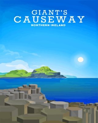 Giants Causway Poster Paint By Numbers