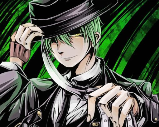 Hazama Blazblue Paint By Numbers