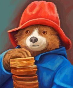 Paddington Bear Paint By Numbers