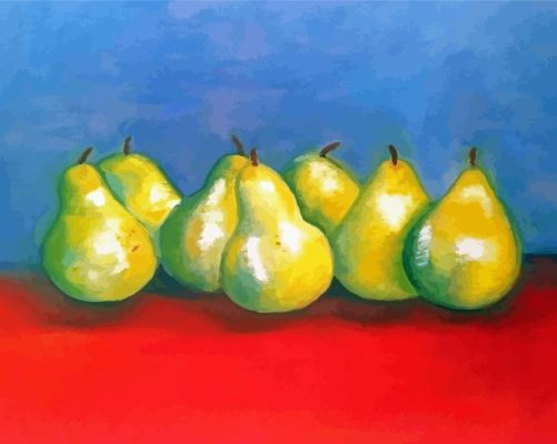 Pears Paint By Numbers