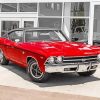 Red 69 Chevrolet SS Paint By Numbers