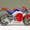 Motorcycle Honda Paint By Numbers