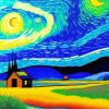 Starry Night Paint By Numbers