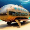 Steampunk Submarine Paint By Numbers