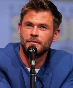 Chris Hemsworth Paint By Numbers