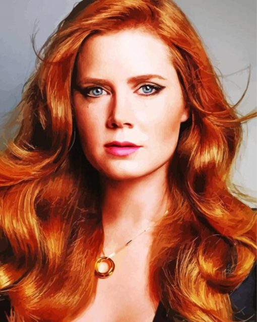 The Actress Amy Adams Paint By Numbers