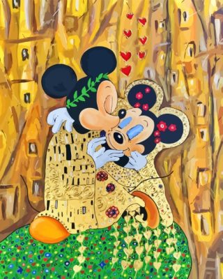 Minnie Mickey Paint By Numbers