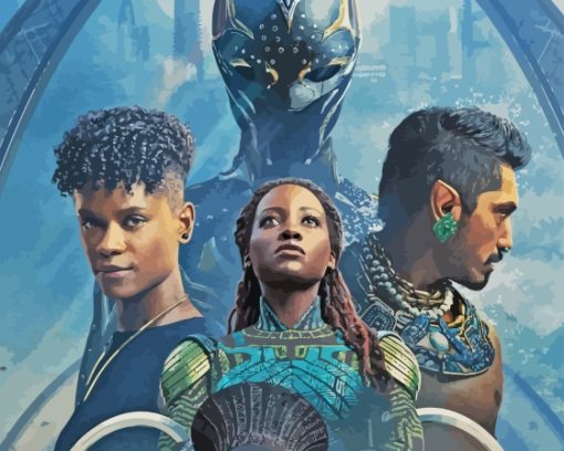 Wakanda Paint By Numbers