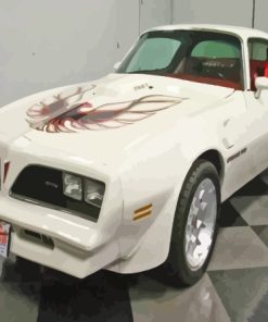 Firebird Trans Am Paint By Numbers