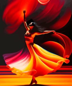 Woman Dance Paint By Numbers