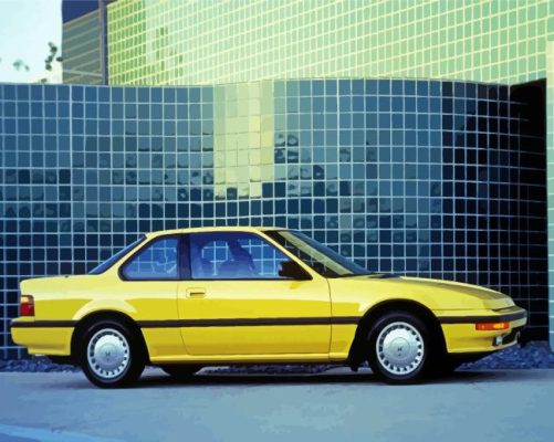 Honda Prelude Paint By Numbers