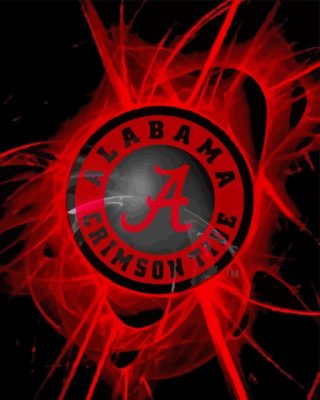 Alabama Crimson Tide Paint By Numbers