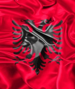 Albanian Flag Paint By Numbers